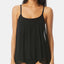 Coco Reef Handkerchief-hem Tankini Top Black