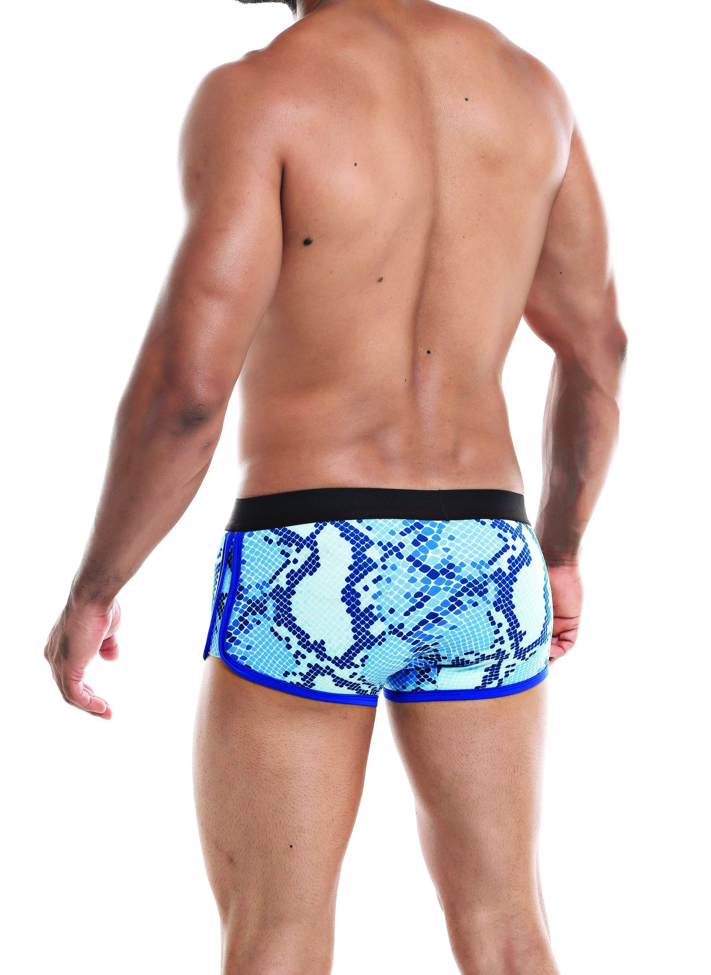 Cut For Men Snake Skin Athletic Trunk