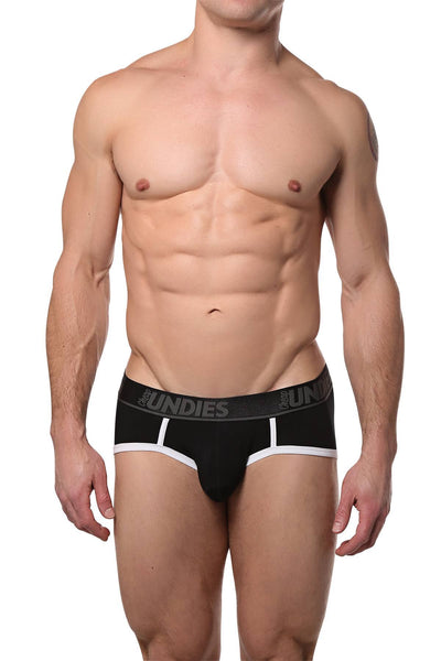 DAMAGED! CheapUndies Black Touch Brief