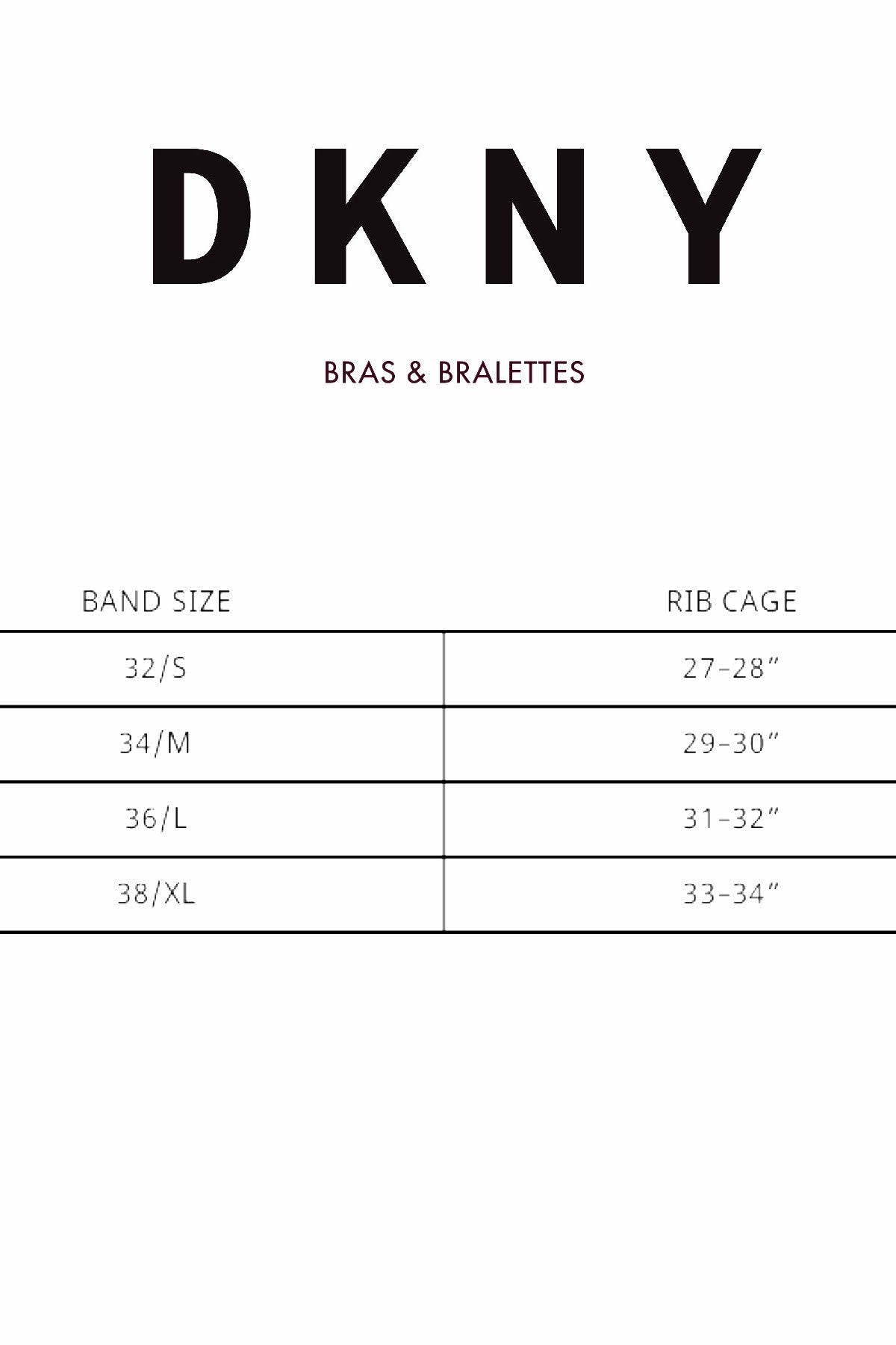 DKNY Graphite Seamless Logo Wireless Mesh Bralette