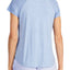 DKNY Heather-Blue Solid Lounge Tee