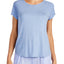 DKNY Heather-Blue Solid Lounge Tee