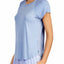 DKNY Heather-Blue Solid Lounge Tee