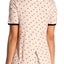 DKNY Tan Read My Lips Printed Short Sleeve Pajama Top