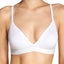 DKNY White Convertible Classic Cotton Bralette