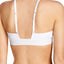 DKNY White Convertible Classic Cotton Bralette