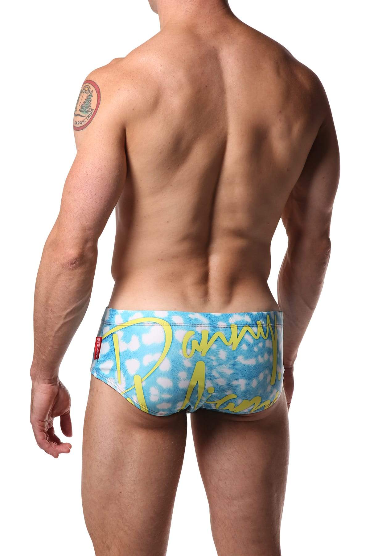 Danny Miami Sea Blue Swim Brief