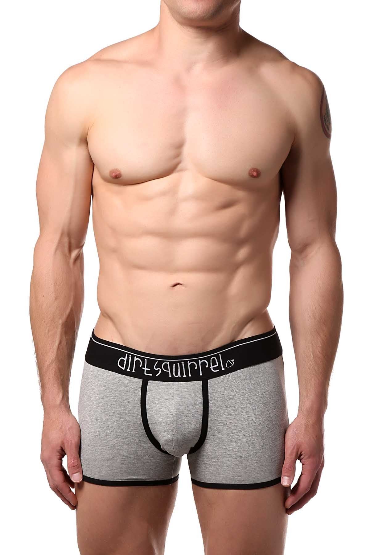 Dirt Squirrel Grey Boxer Brief