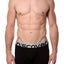 Discover Deep-Black Silver Surf Boxer Brief