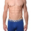 Discover Denim-Blue Silver Surf Boxer Brief