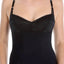 DuMi Shapewear Black Light-Control Long-Torso Contouring Balconette Bra Camisole