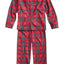 Family PJs KIDS Brinkley Plaid Pajama Set