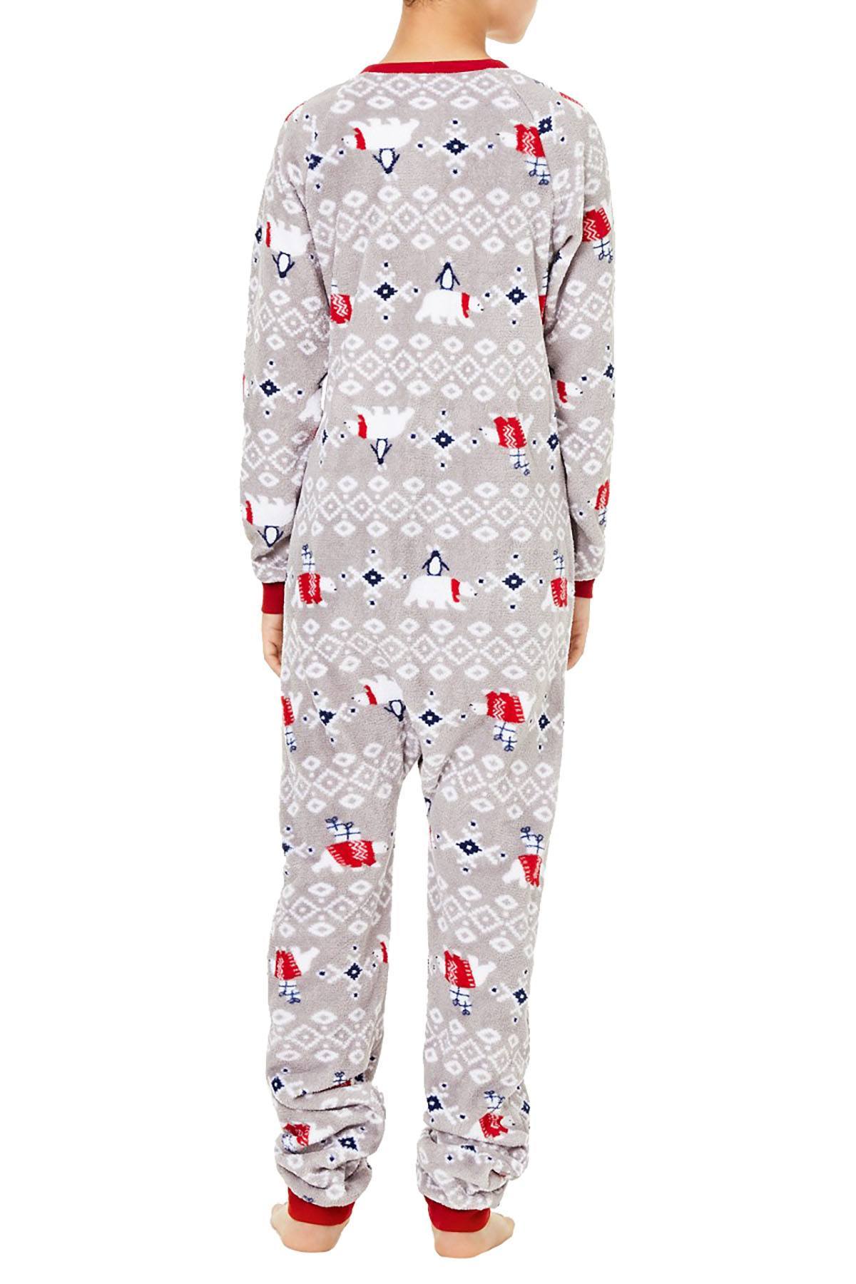 Family PJs KIDS Polar Bear Pajama Onesie