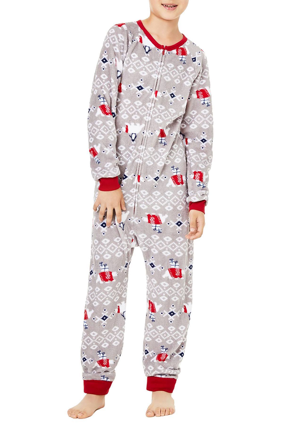 Family PJs KIDS Polar Bear Pajama Onesie