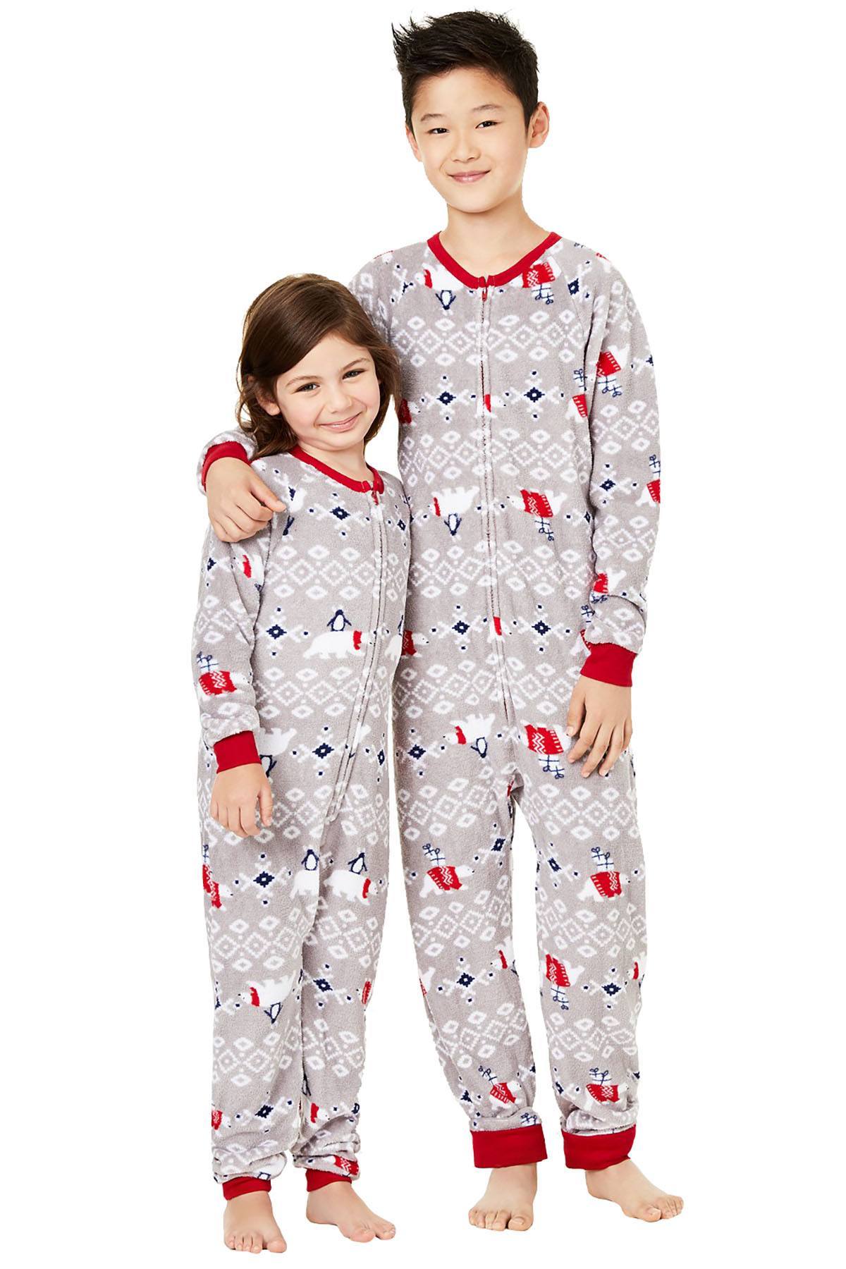 Family PJs KIDS Polar Bear Pajama Onesie