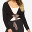 Felina Denali Cozy Knit Cardigan Black