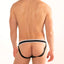 G S Black California Scoop Jockstrap