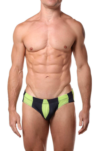 Gian Gianni Emerald Gemstone Swim Brief