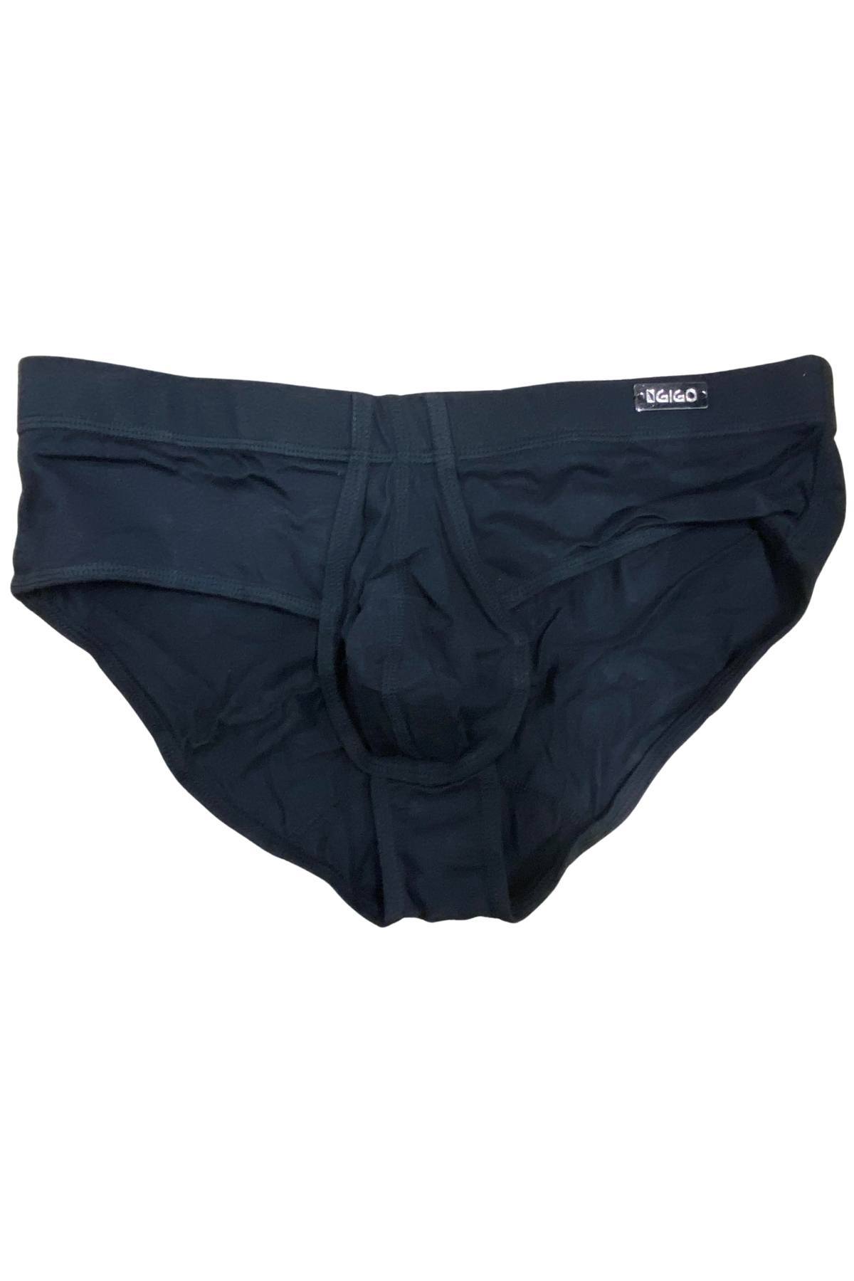 Gigo Black Full Back Brief