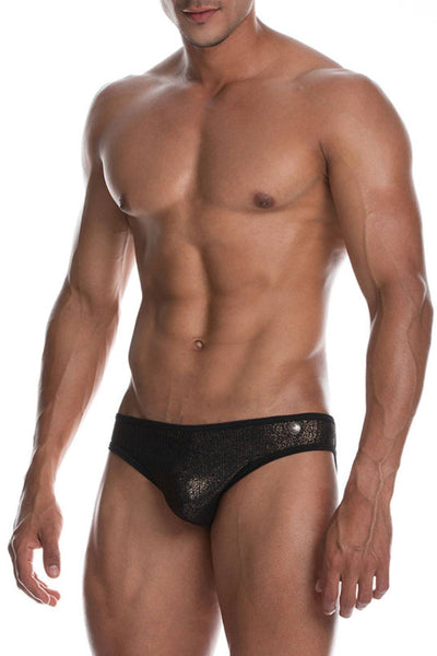 Gigo Black Sheer Jock Brief