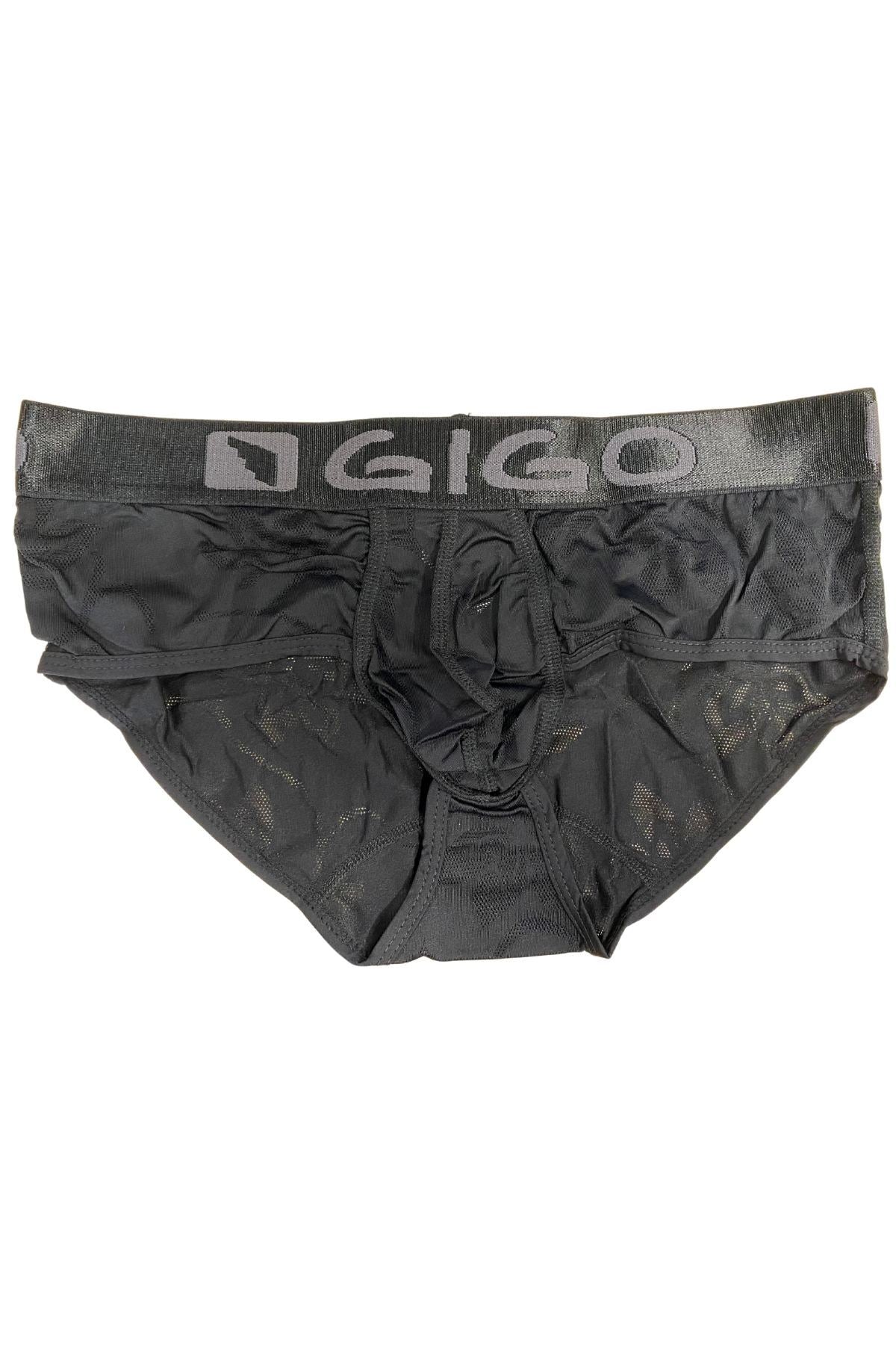 Gigo Black Talc Brief