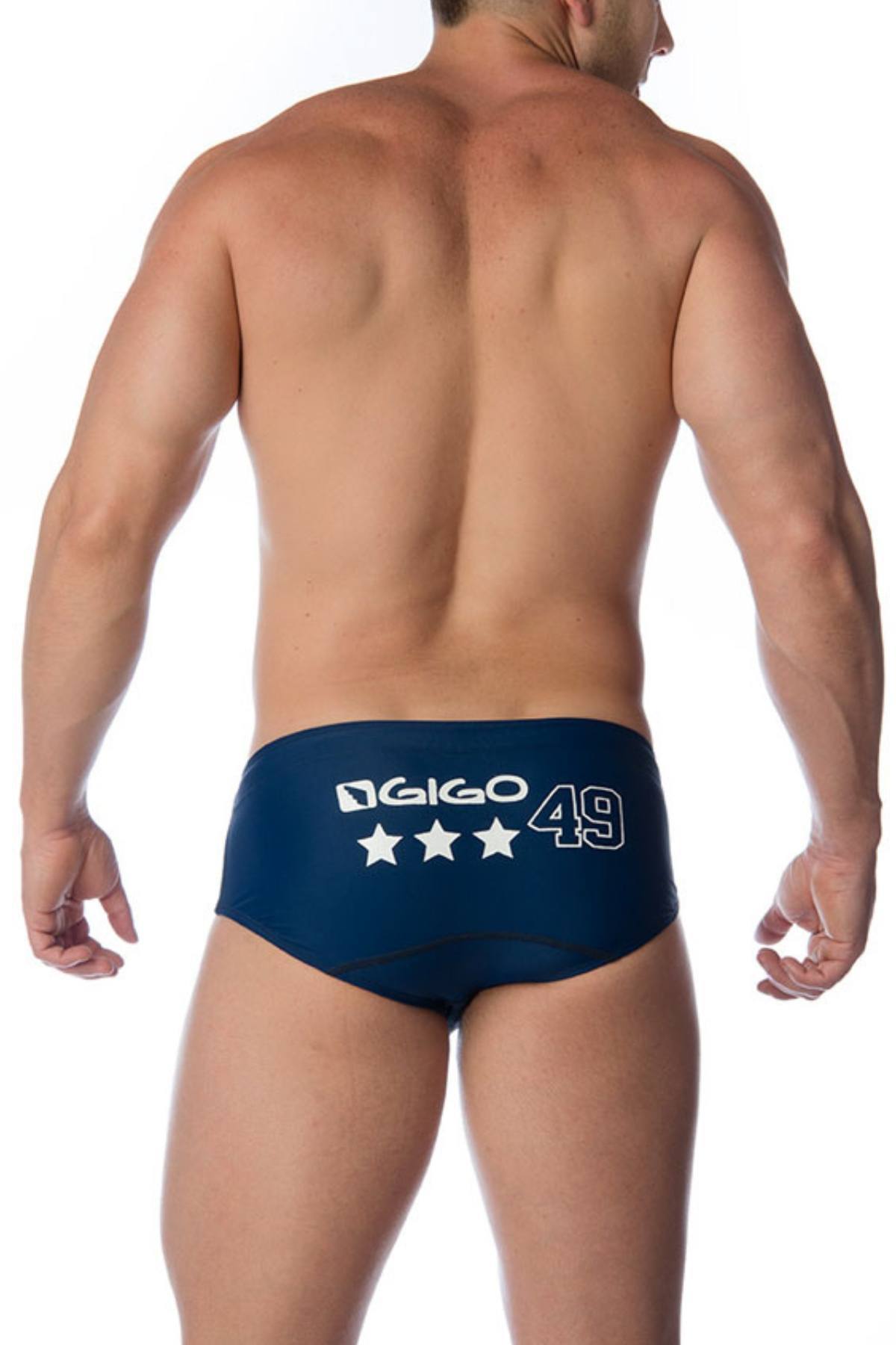 Gigo Blue Star Swim Brief