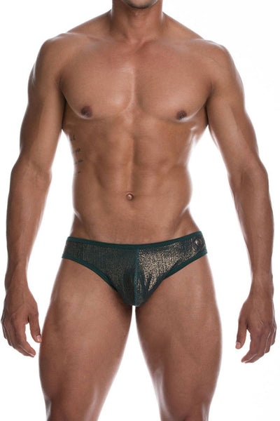 Gigo Green Sheer Jock Brief