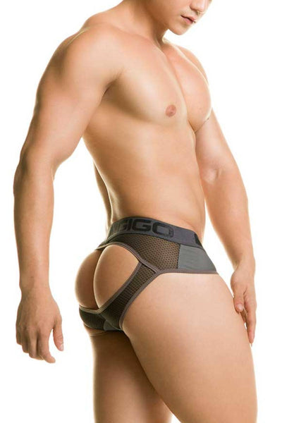 Gigo Grey Destructive Jock Brief