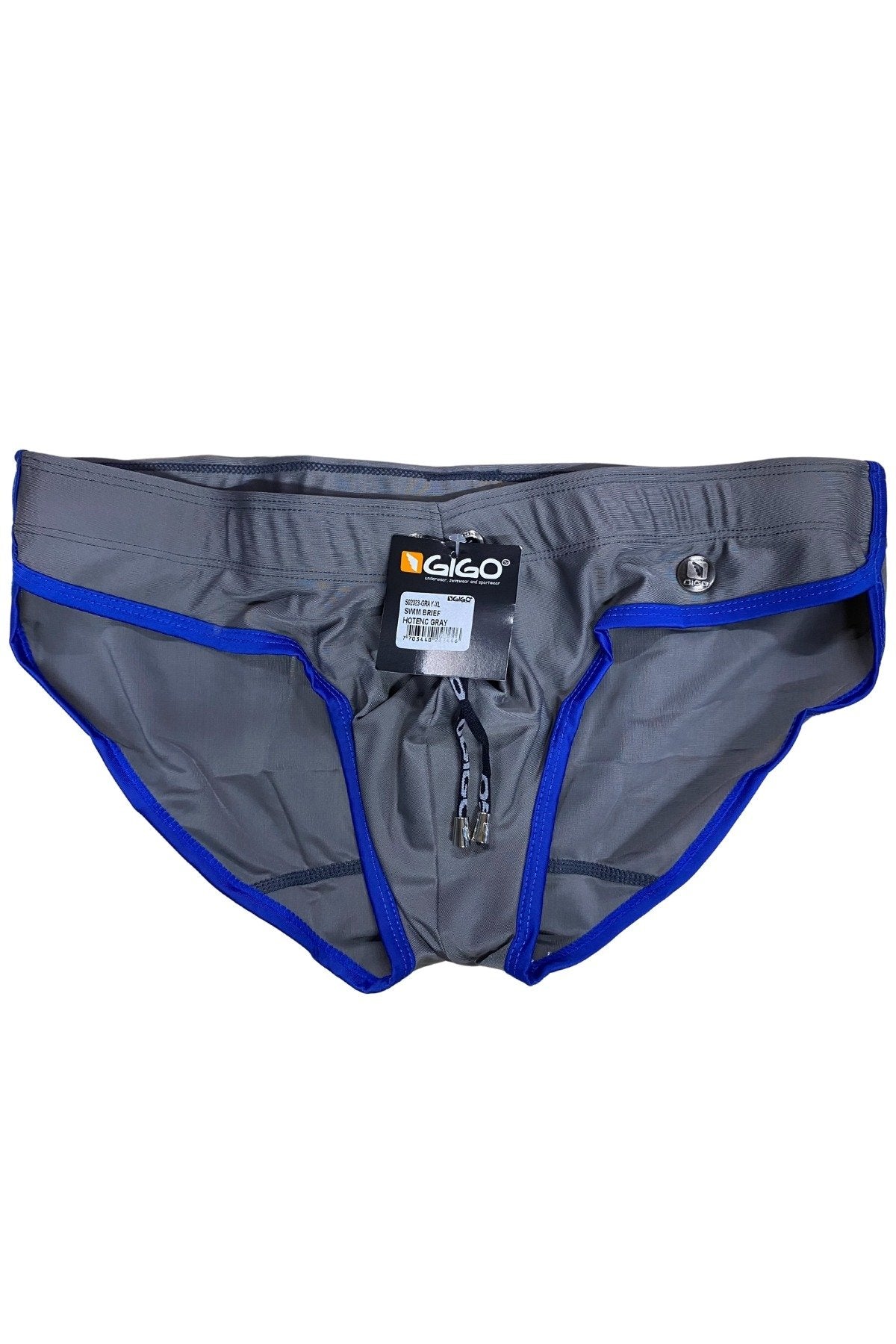 Gigo Grey Hotenc Swim Brief