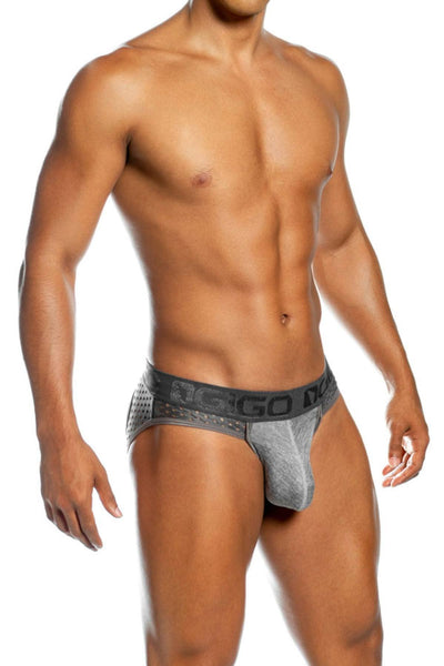 Gigo Grey Mesh Mixture Jockbrief