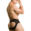 Gigo Nile Black Mesh Jock Brief