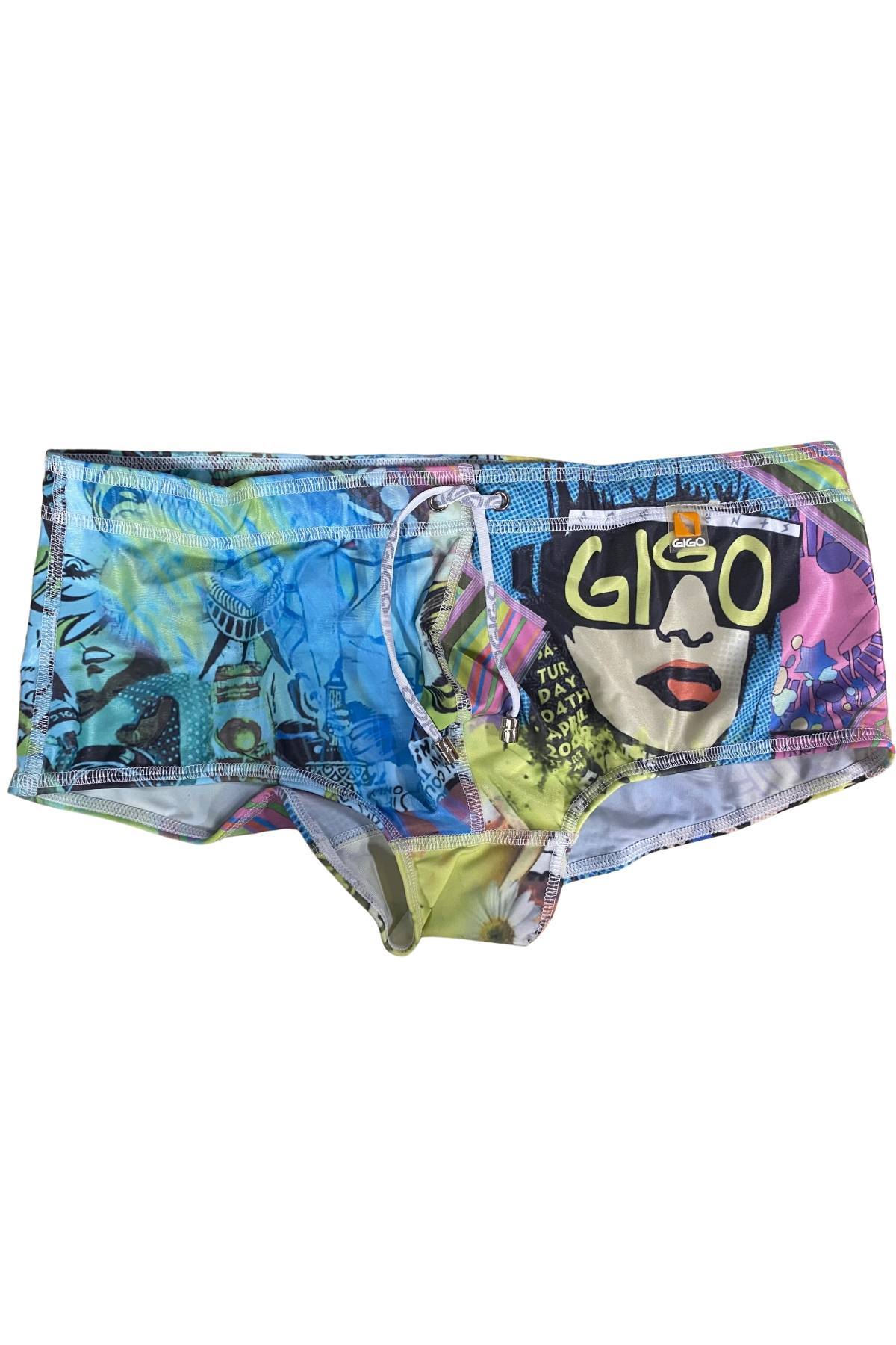 Gigo Pop Art Swim Trunk