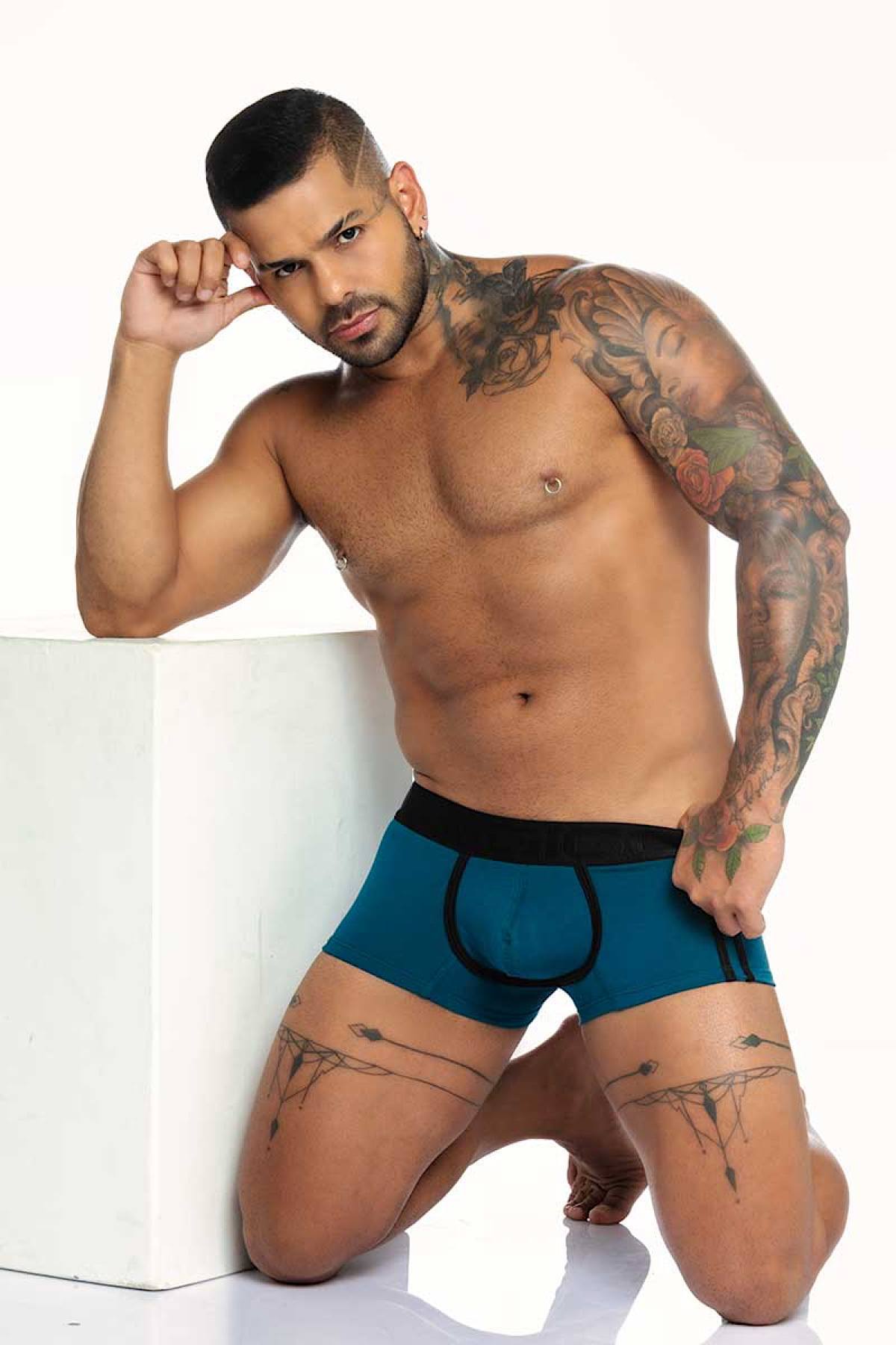 Gigo Power Blue Boxer Briefs