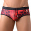 Gigo Red Bloom Swim Brief