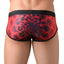 Gigo Red Bloom Swim Brief