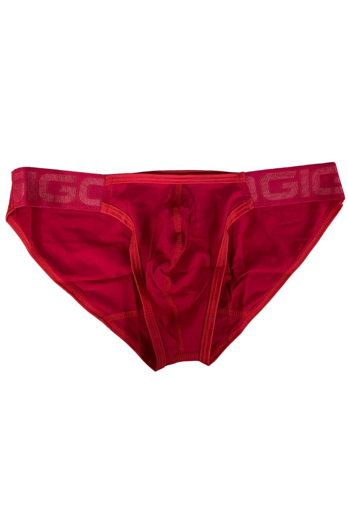 Gigo Red Cautious Bikini Brief – CheapUndies