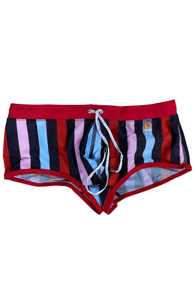 Gigo Red Lines Swim Trunk