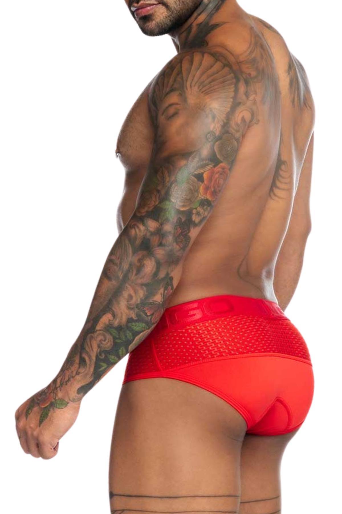 Gigo Red Stretch Brief