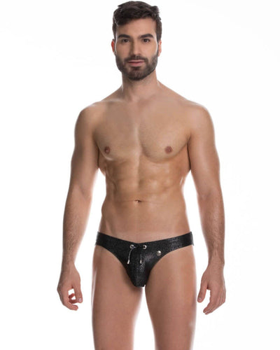 Gigo Scarlet swim brief black