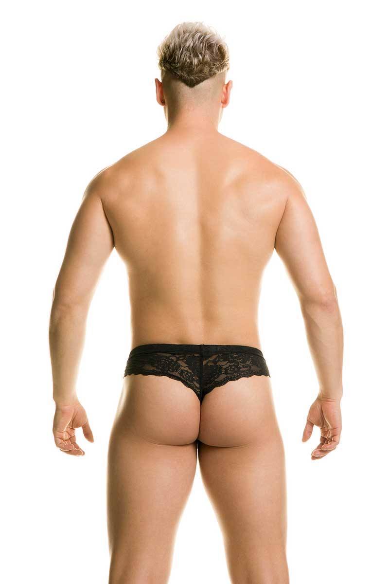 Gigo Sinner Black Lace Thong