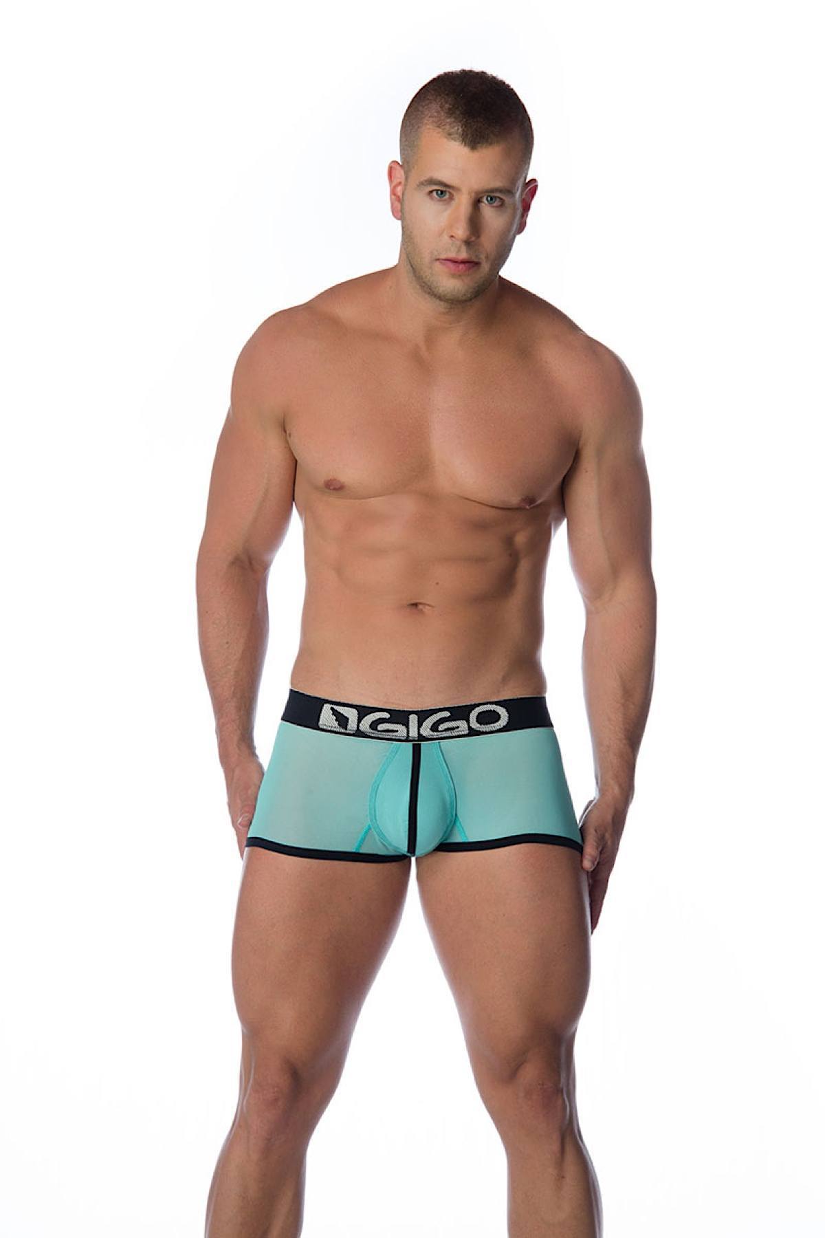 Gigo Skin Water Boxer Short Blue