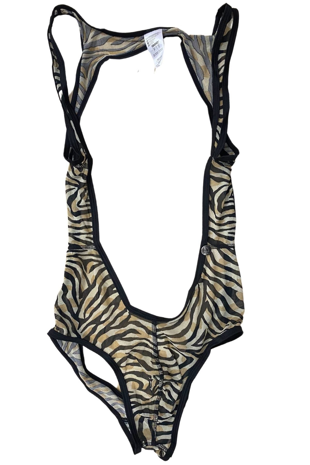 Gigo Tiger Ultra Low Open Back Bodysuit