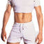 Gigo White Candle Shorts