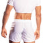 Gigo White Candle Shorts