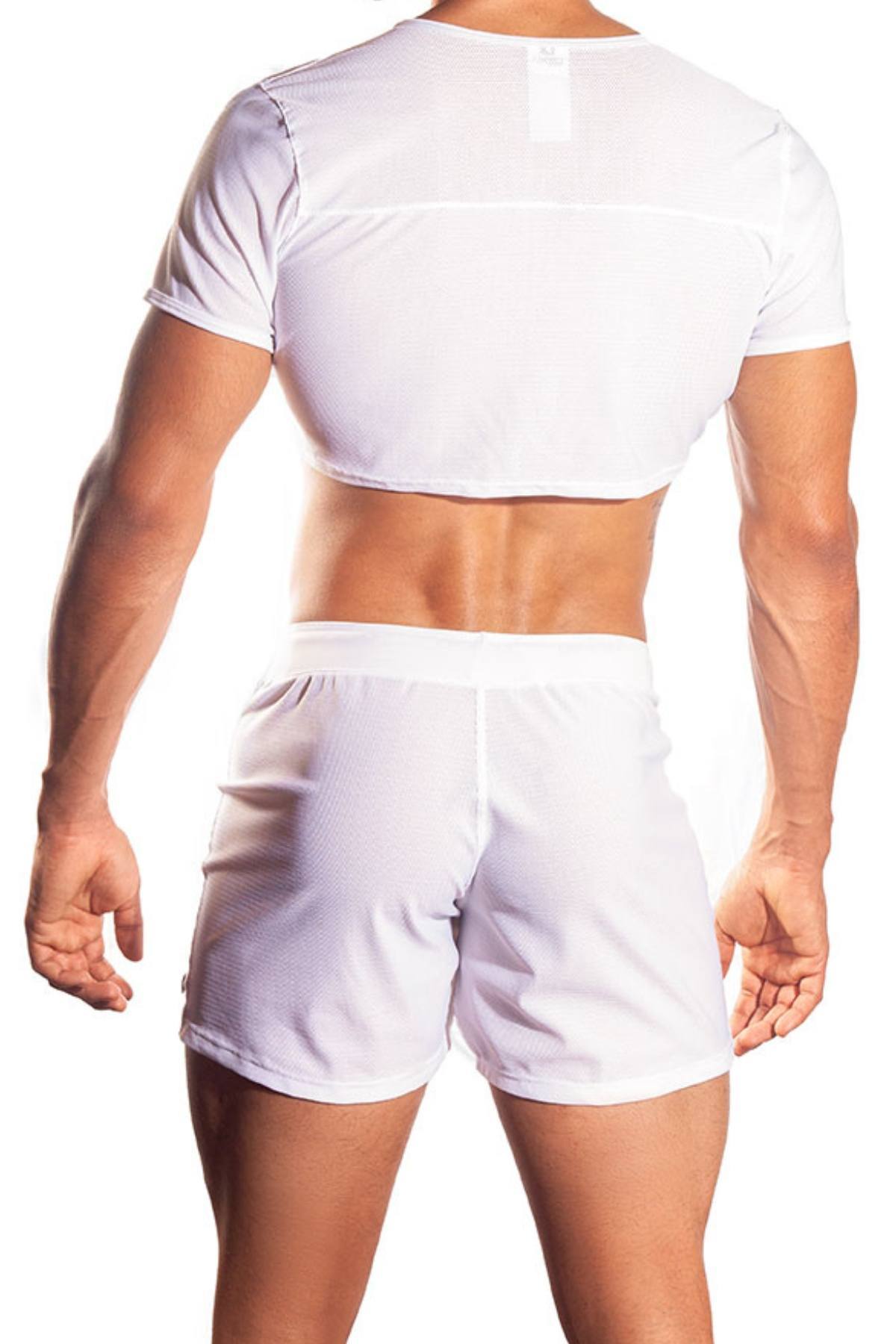 Gigo White Candle Shorts