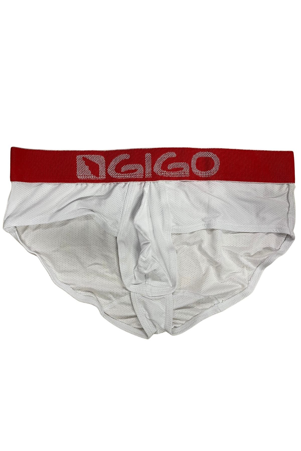 Gigo White Red Trekking Brief