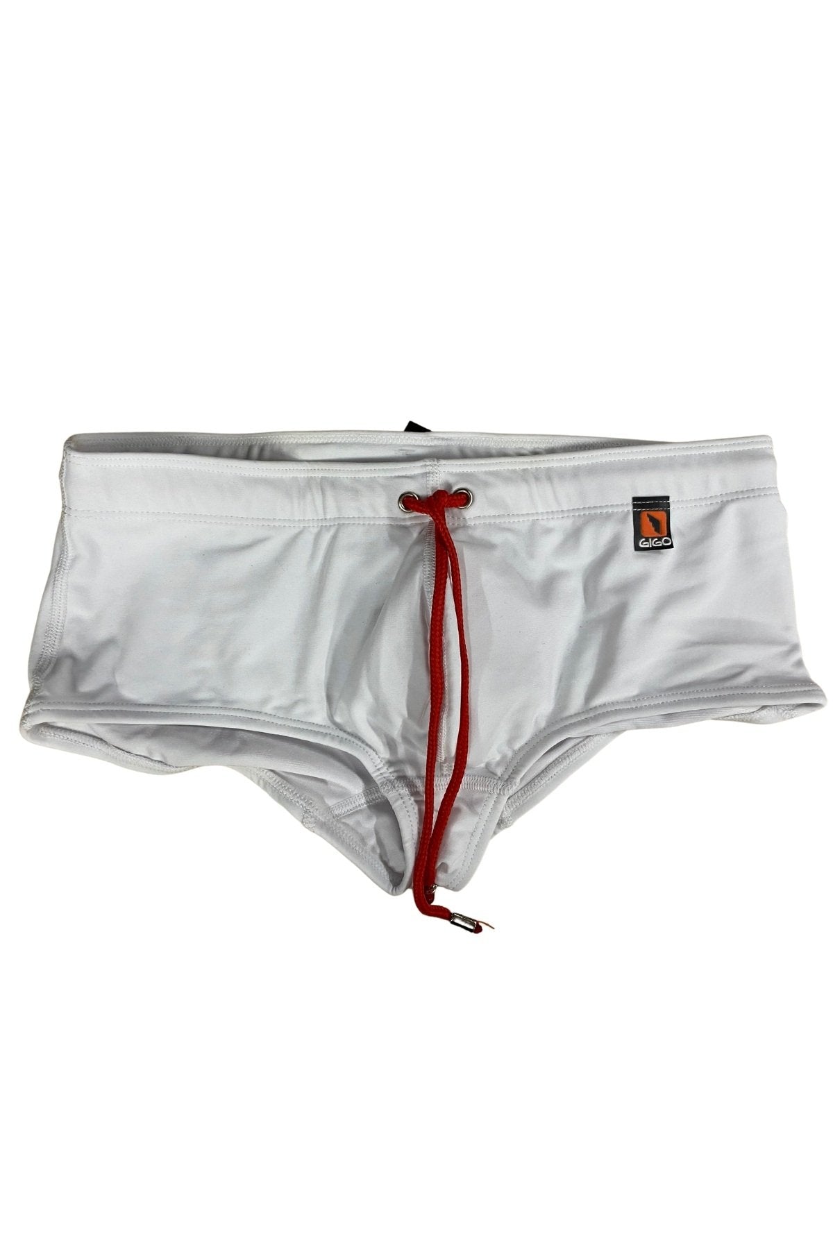 Gigo White Star Swim Trunk