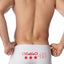 Gigo White Star Swim Trunk