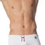 Gigo White Star Swim Trunk