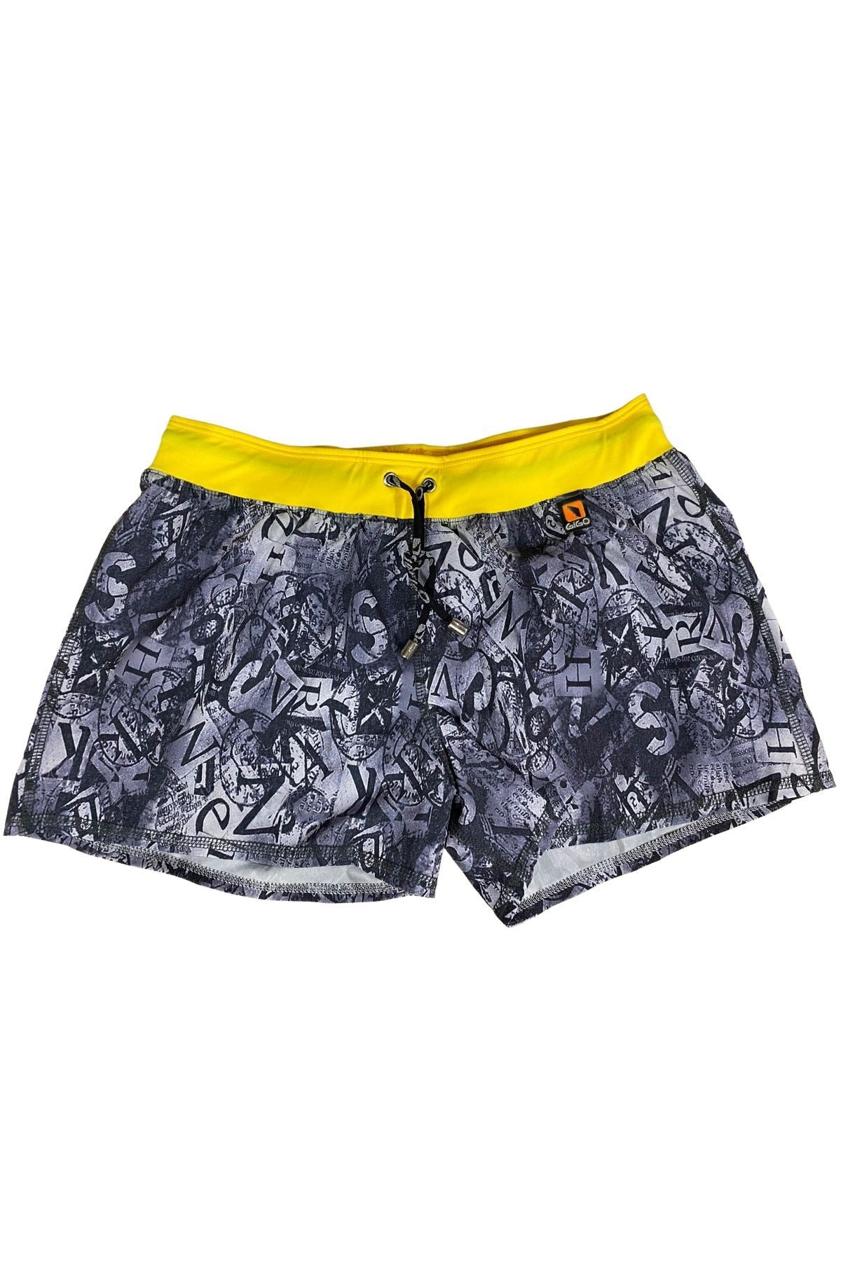 Gigo Yellow Explorer Swim Short